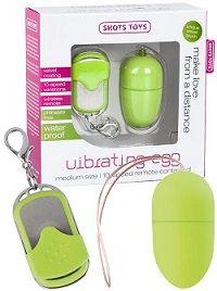 Wibrujące jajeczko Vibrating Egg Medium Green 60% taniej!